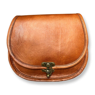 Louisa lee Leren schoudertas van 23 cm Leren schoudertas van 23 cm