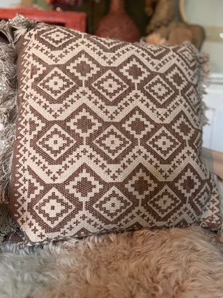 SanDahlia Kussens Kussen blockprint Kussen blockprint