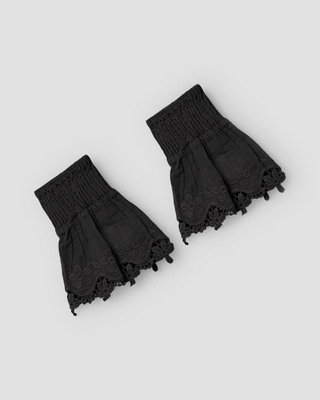 SanDahlia Ewa i Walla Wrist detail cotton Elin 77631 AW26 black Ewa i Walla Wrist detail cotton Elin 77631 AW26 black