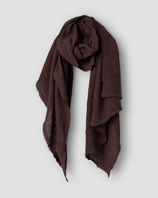 SanDahlia sjaal Ewa i Walla shawl cotton Judy 77632 AW26 raisin Ewa i Walla shawl cotton Judy 77632 AW26 raisin