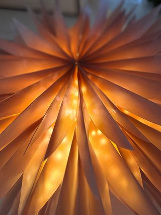 SanDahlia hanglamp Flower lamp taupe L Flower lamp taupe L