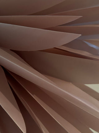 SanDahlia hanglamp Flower lamp taupe L Flower lamp taupe L