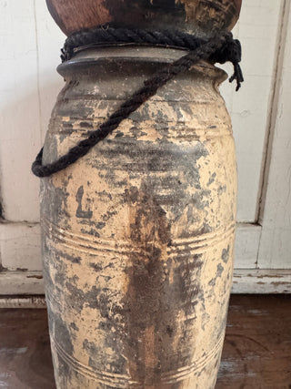 SanDahlia vaas Nepalese vaas hout M nude Nepalese vaas hout M nude