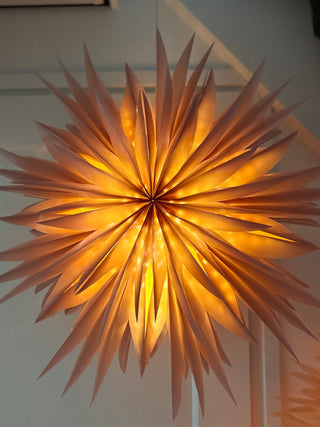 SanDahlia hanglamp Flower lamp taupe L Flower lamp taupe L