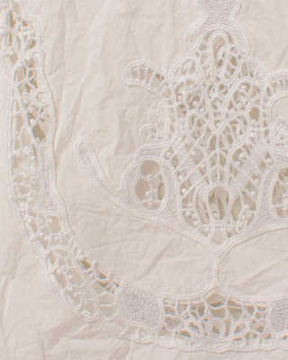 SanDahlia jurk Ewa i Walla dress cotton lace Karine 55942 SS26 oat Ewa i Walla dress cotton lace Karine 55942 SS26 oat