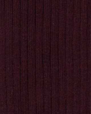 Ewa i Walla sock Tea 77637 AW26 burgundy