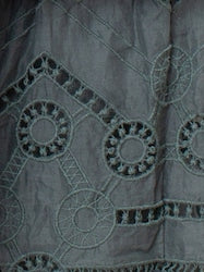 SanDahlia Röcke One Size Ewa i Walla Rok Octavia Embroidered Organdie 22157 AW22 Pine green