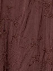 SanDahlia Kleider Ewa i Walla Jurk Petra Embroidered Voile 55767 AW22 Burgundy