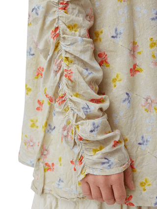 SanDahlia Shirts & Tops Ewa i Walla Blouse Voile 44821 SS22 Yellow Flower