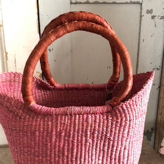 SanDahlia Taschen Korb roze