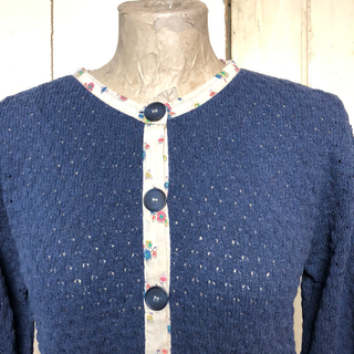 SanDahlia Shirts & Tops Ewa i Walla Vest Knitted Cotton 44785 SS21 Blue